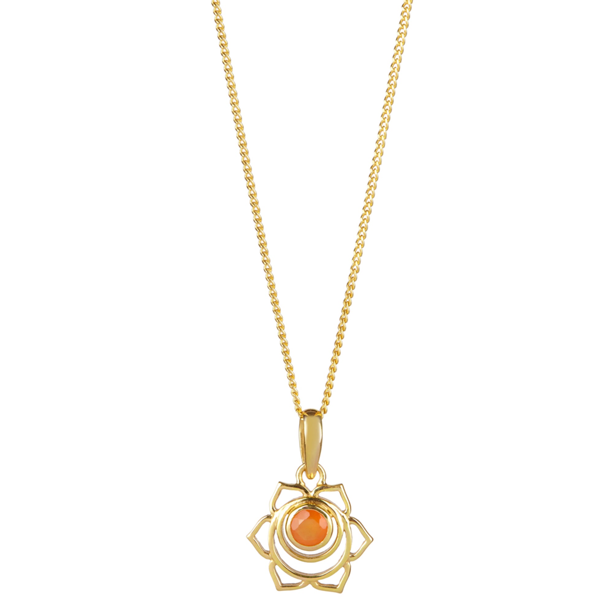 Sacral Chakra Necklace - Gold