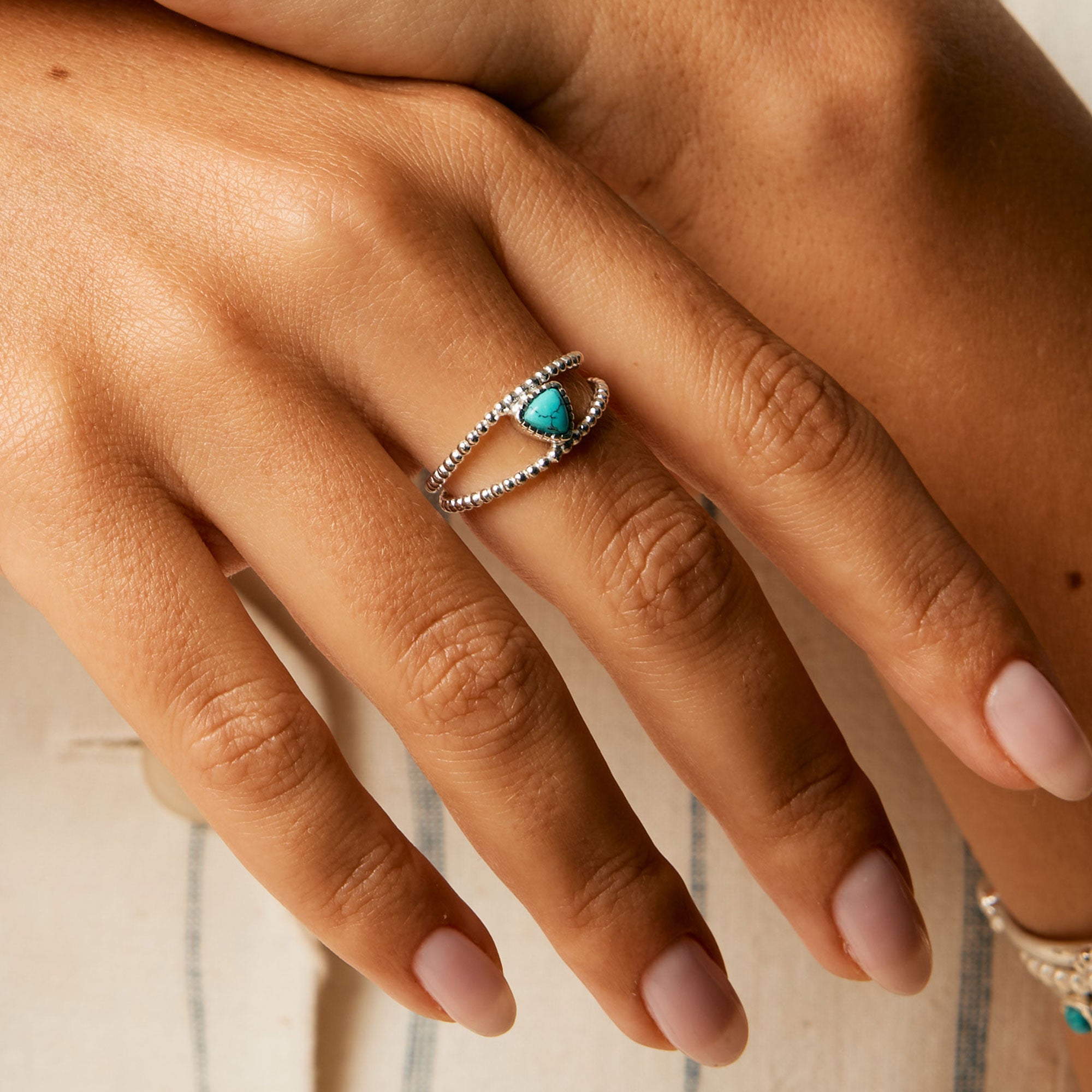 TRILLION RAWA RING TURQUOISE