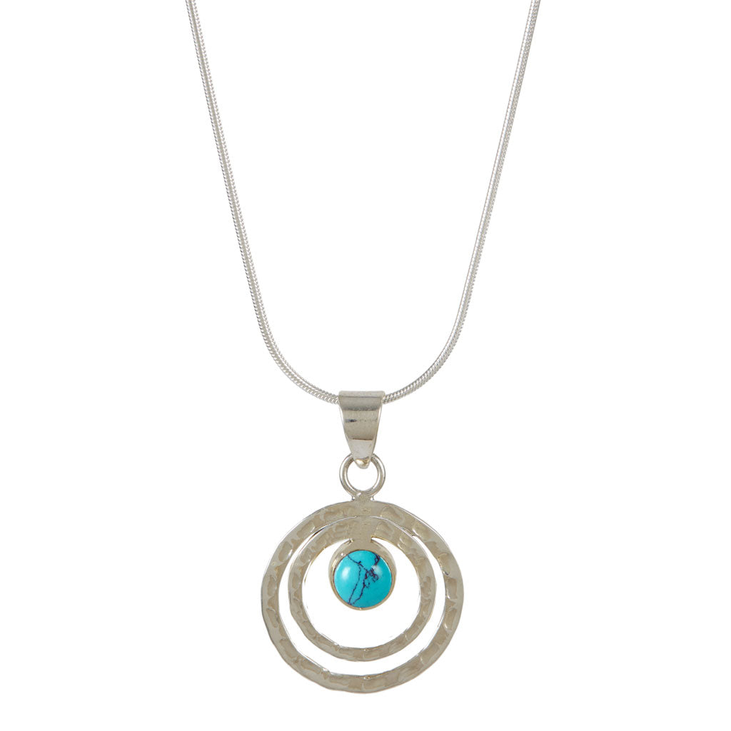 Infinity Universe Necklace - Turquoise