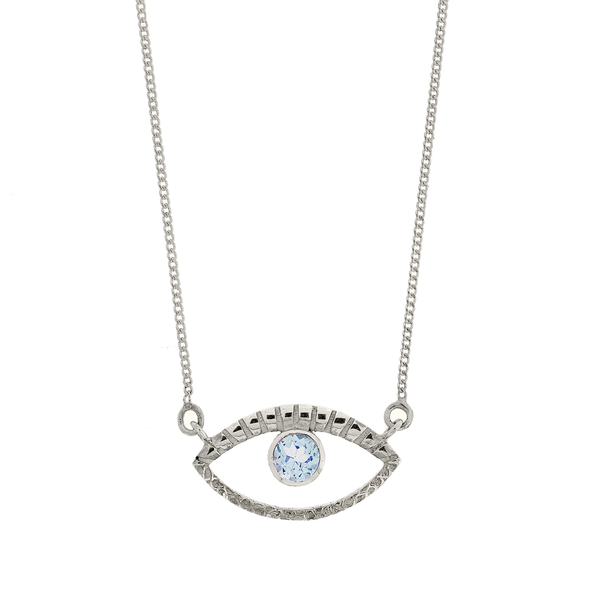 EYE OF INTUITION TOPAZ NECKLACE