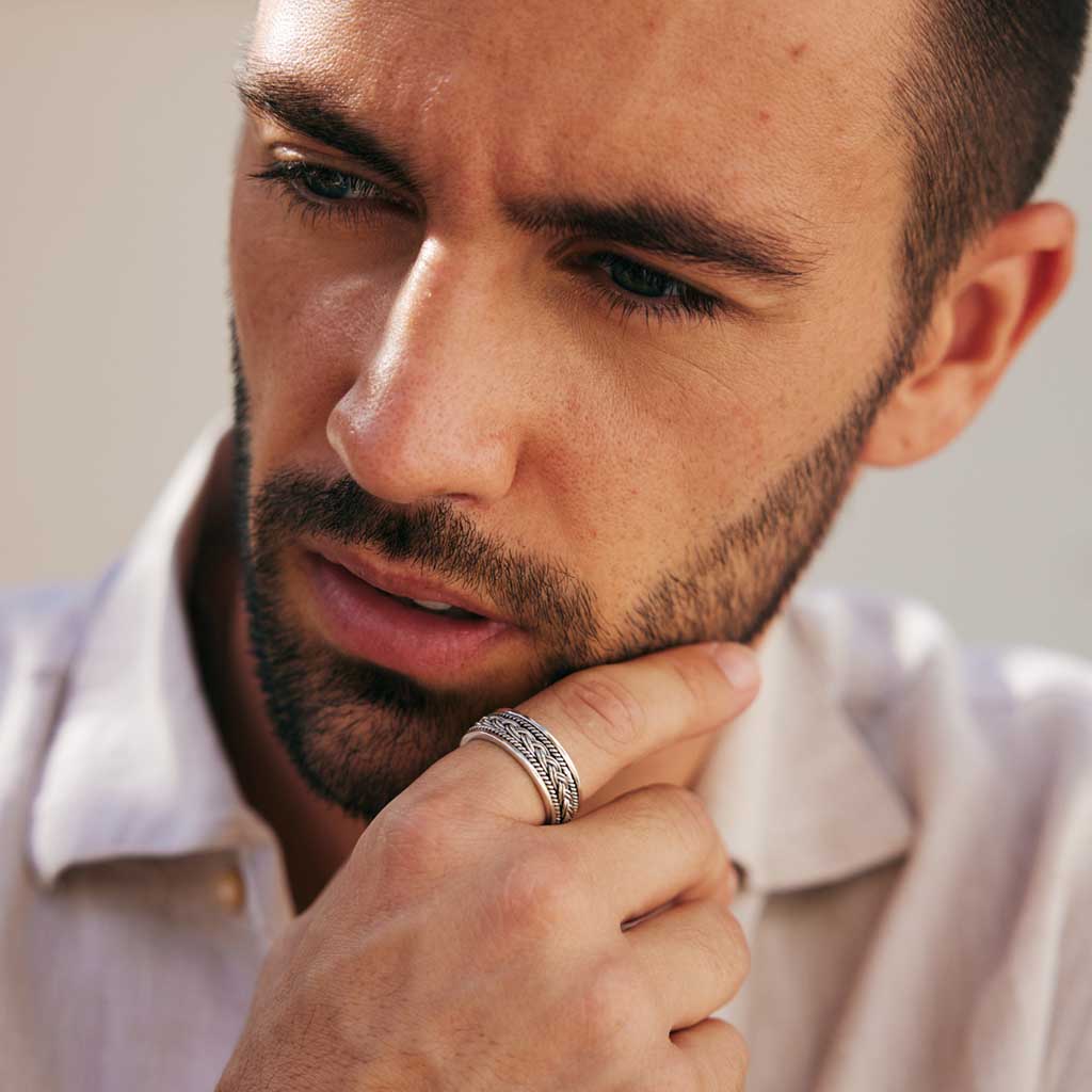 Celtic Loyalty Men's Spinner Ring
