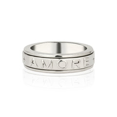 Amore Silver Spinning Ring