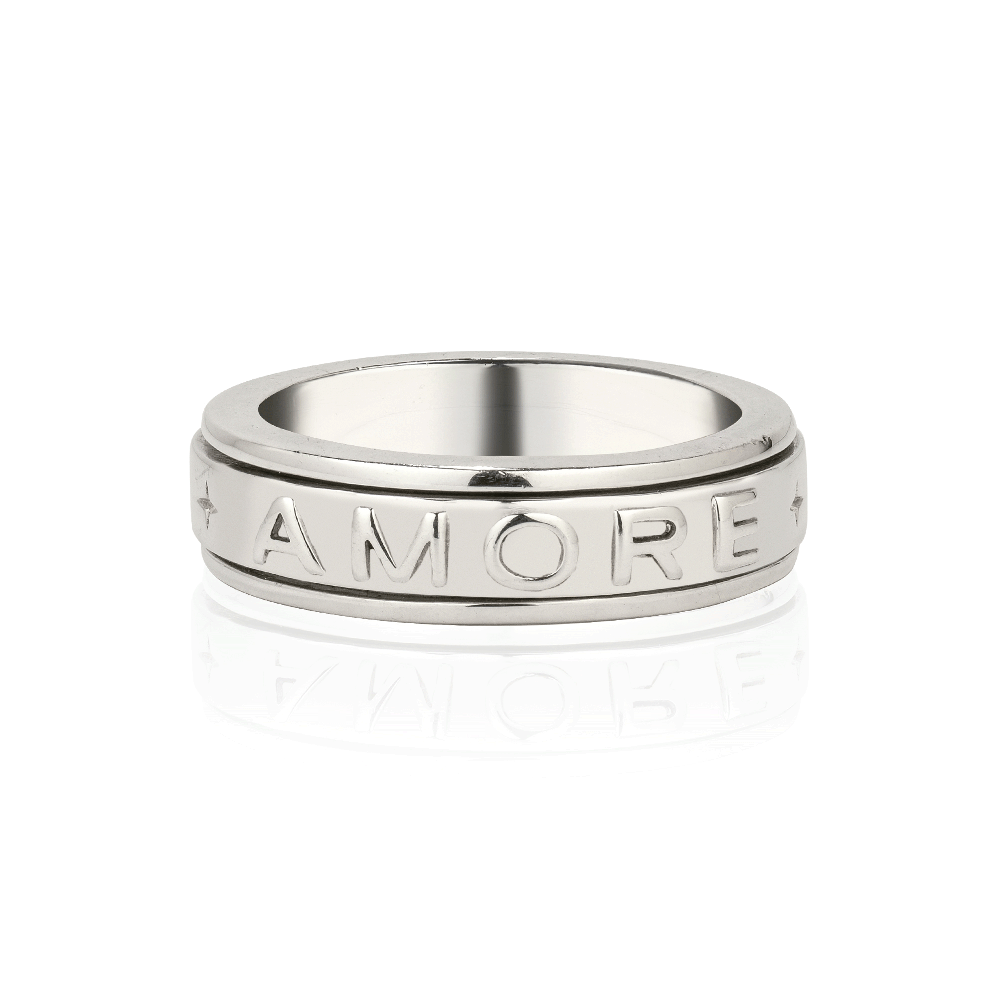 Sterling Silver Spinner Ring