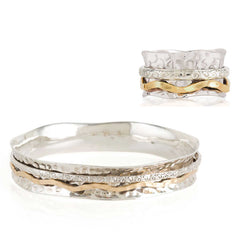 Aura Magic Spinning Ring and Bangle Set