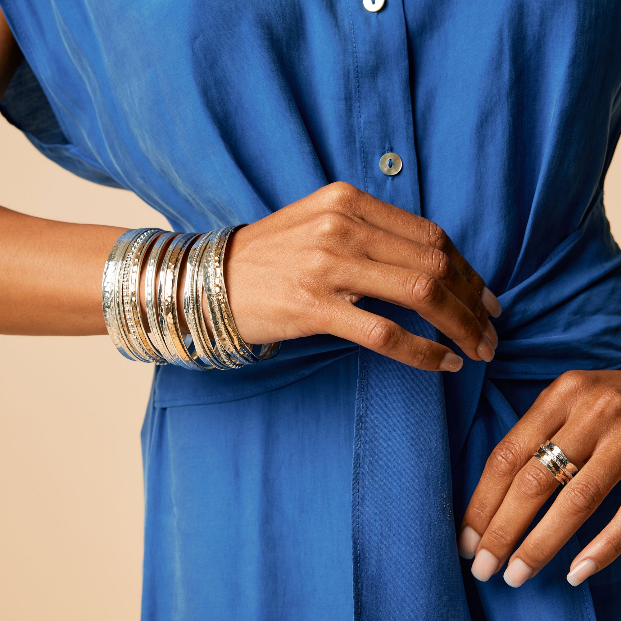 Spinning Bangle Stack