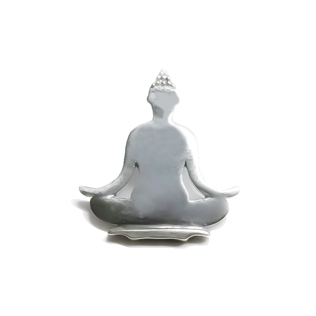 Silver Buddha Pendant