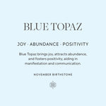 November Birthstone Gift Card Back