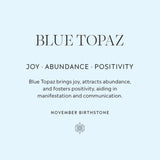 November Birthstone Gift Card Back