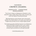 Crown Chakra Benefits Card