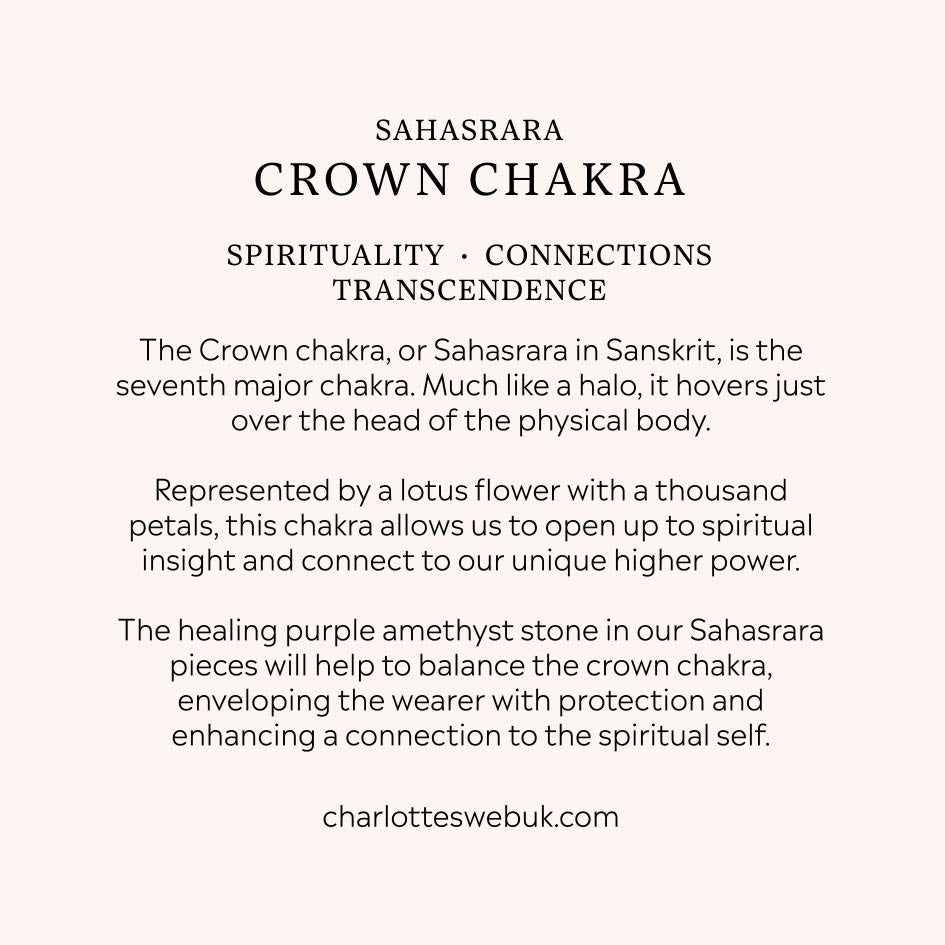 Crown Chakra Benefits Card