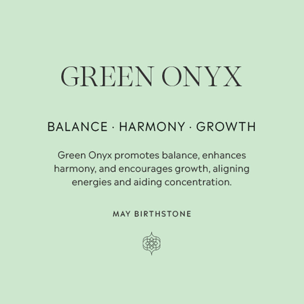 Green Onyx Gift Card Back
