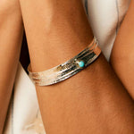 Secret Garden Bangle - Turquoise