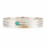 Secret Garden Bangle - Turquoise