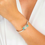 Sarisha Spirit Bangle - Silver
