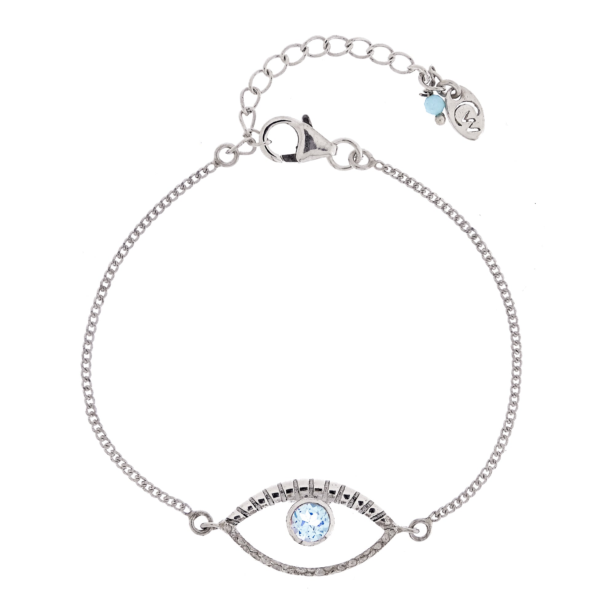 Silver Eye of Intuition Bracelet