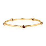 Birthstone Gold Stacking Bangle