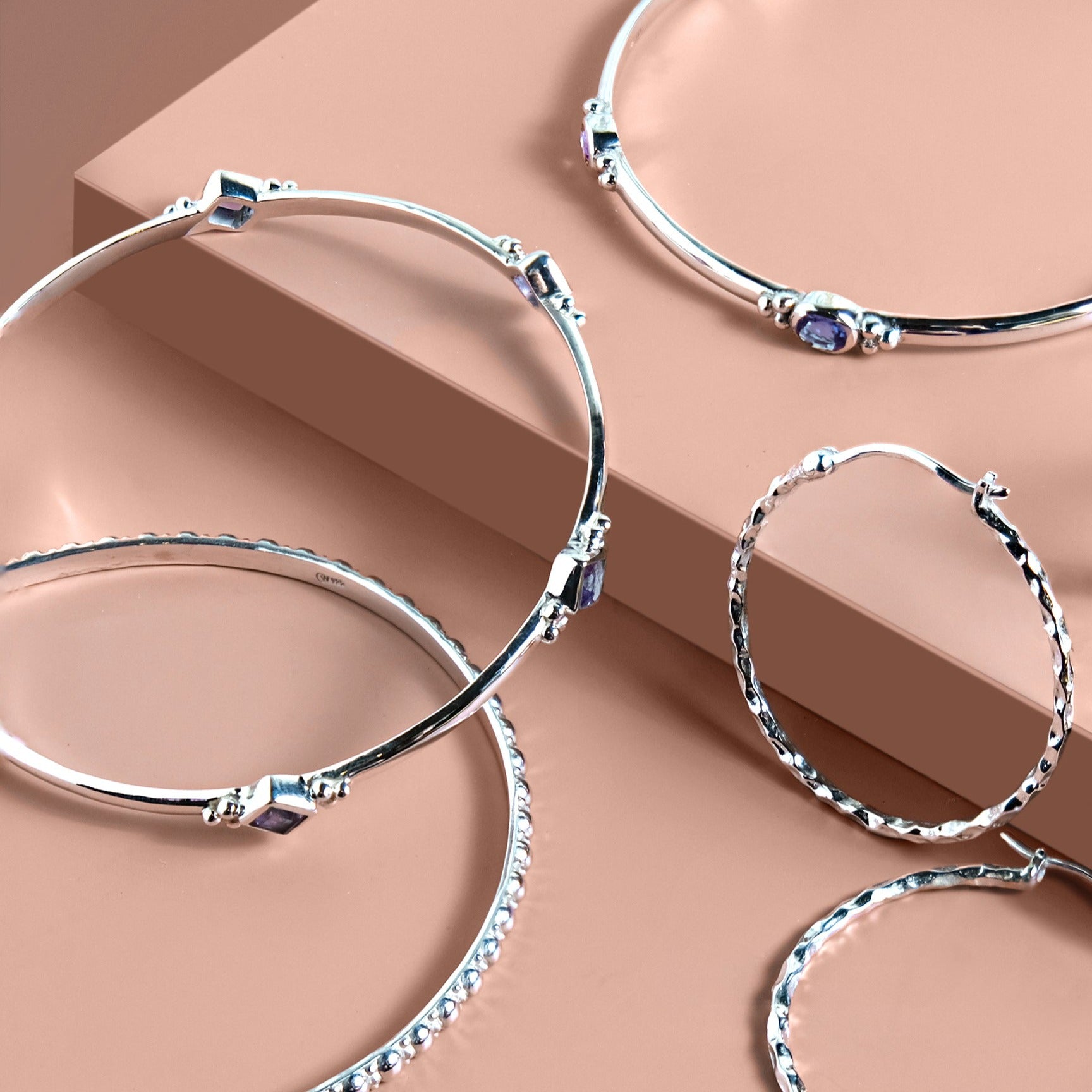 Divinity Princess Iolite Bangle