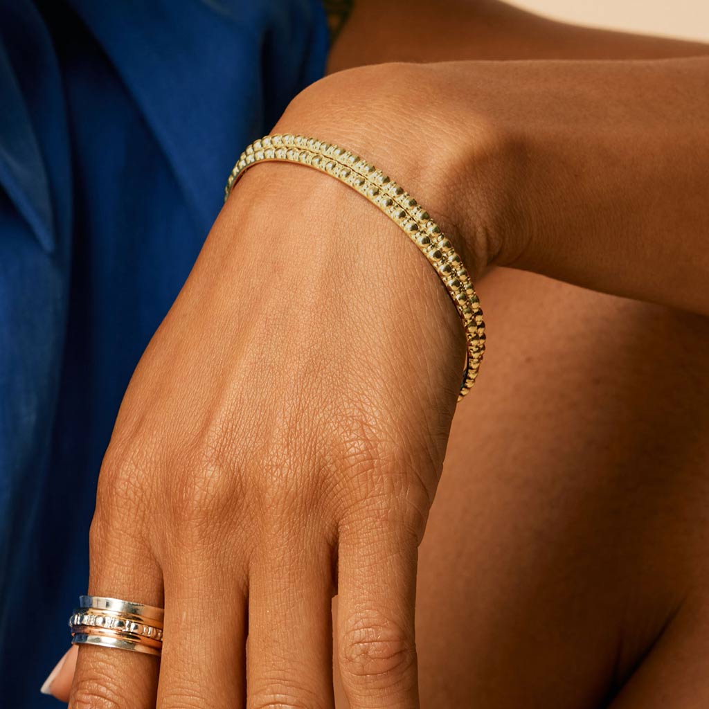 Maharani Stacking Bangle - Gold