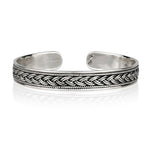 Men's Celtic Knot Silver Bracelet