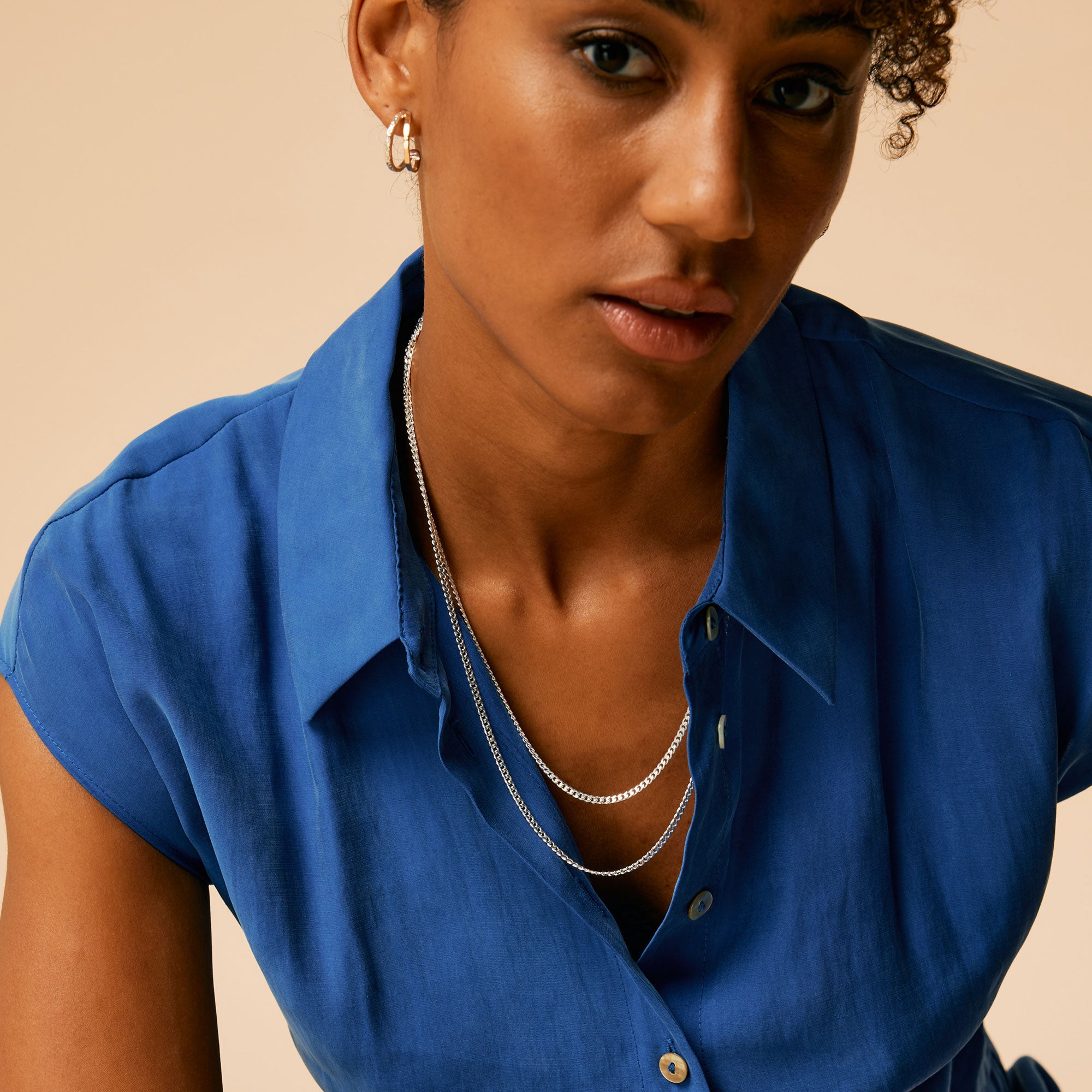 Sterling Silver Unisex Adjustable Cuban Chains