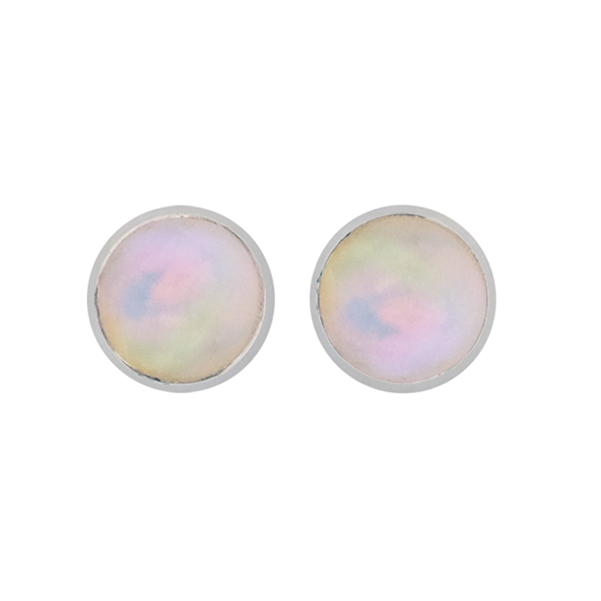 Maya Stud Earrings - Opal