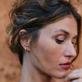 Rania Huggie Hoops - Gold