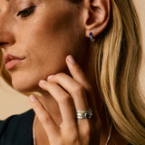 Kyanite Huggie Studs