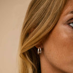 Silver Hoop Earrings