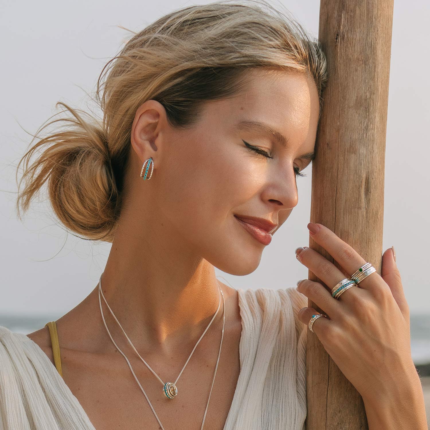 Parvati Turquoise Jewellery Set