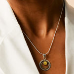 Citrine Pendant Necklace