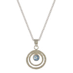 Personalised Infinity Universe Birthstone Necklace