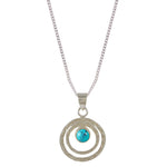 Infinity Universe Necklace - Turquoise