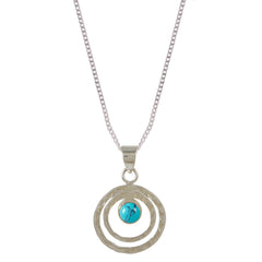 Infinity Universe Necklace - Turquoise