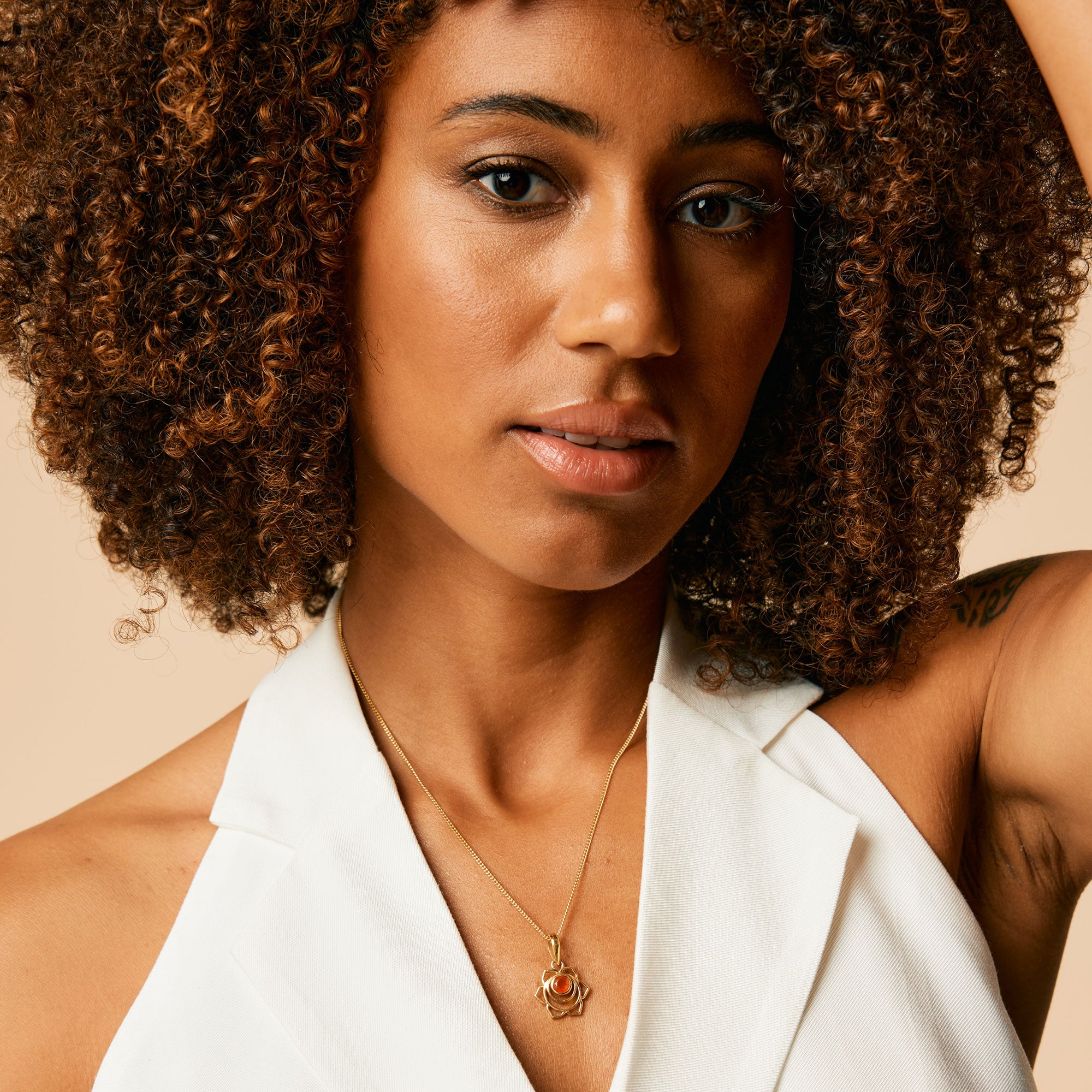 Sacral Chakra Necklace - Gold