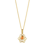 Sacral Chakra Necklace - Gold 