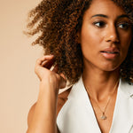 Third Eye Chakra Necklace - Gold