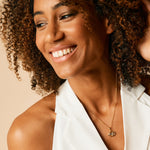 Third Eye Chakra Necklace - Gold