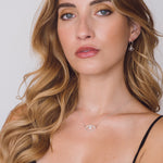 EYE OF INTUITION NECKLACE & HOOP EARRINGS