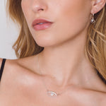 EYE OF INTUITION TOPAZ NECKLACE