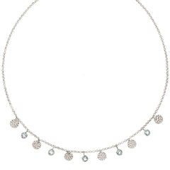 LAKSHMI BLUE TOPAZ NECKLACE