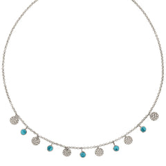 LAKSHMI TURQUOISE NECKLACE