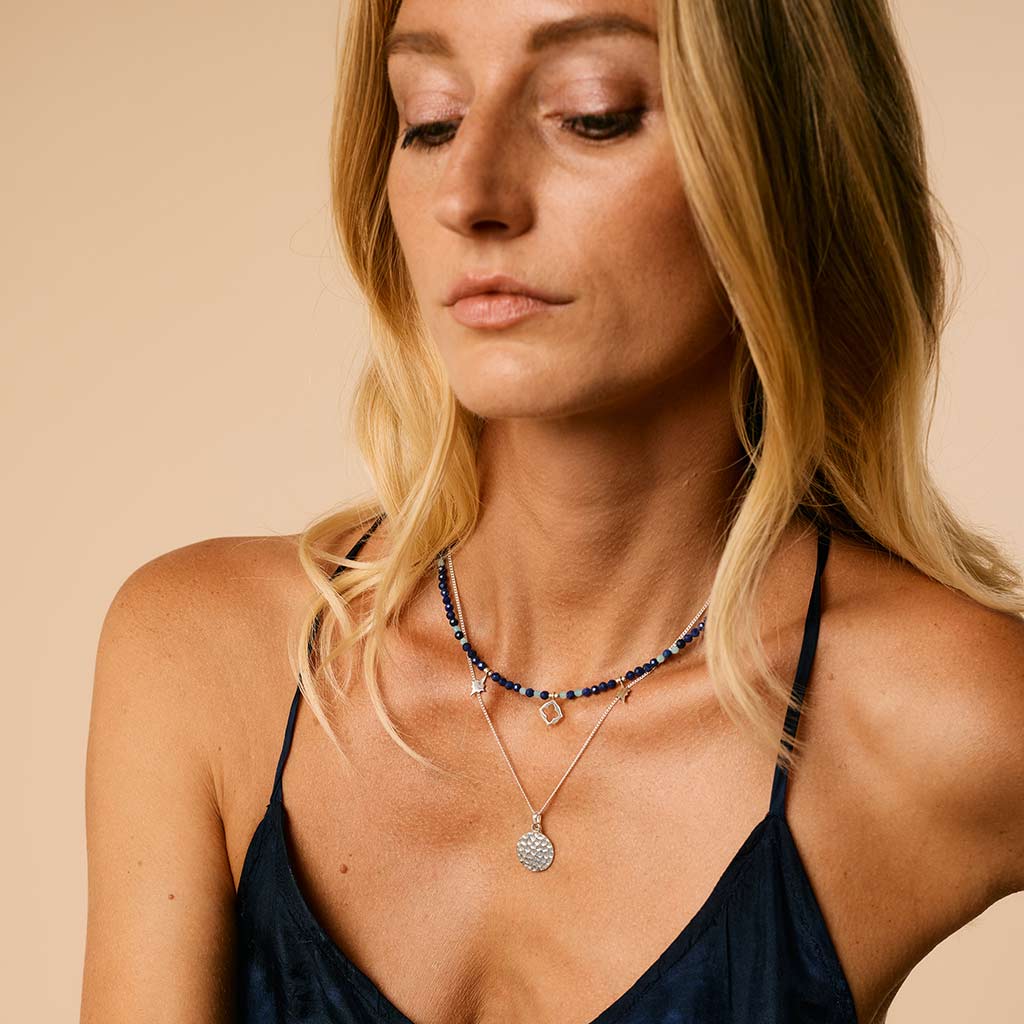 Lapis Lazuli Beaded Necklace