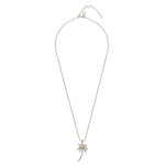 Silver Palm Tree Necklace