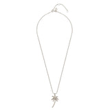 Silver Palm Tree Necklace