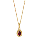Gold Birthstone Necklaces