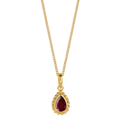 Gold Birthstone Necklaces