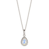 Moonstone June Birthstone Necklace
