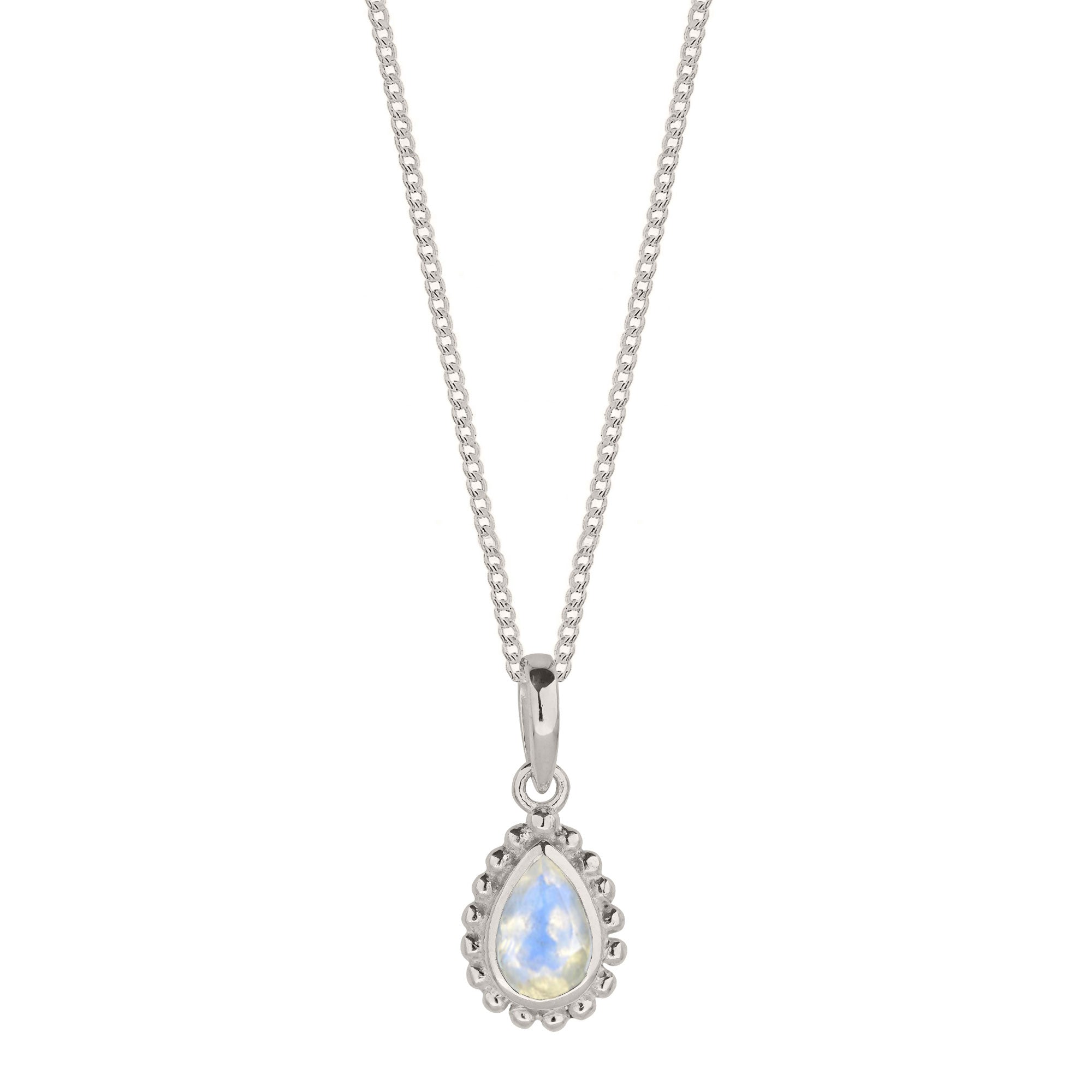 Moonstone June Birthstone Necklace