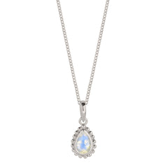 Moonstone June Birthstone Necklace