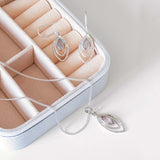 Infinity Love Necklace and Earrings Set